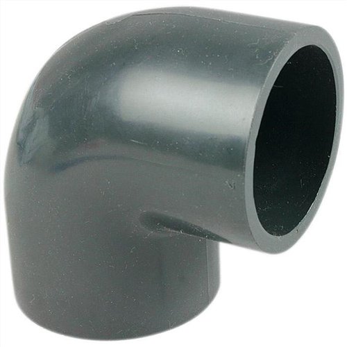 Coude PVC pression à coller pour piscine, Aubia, 90°, Ø 63 mm, femelle-femelle, PN 16