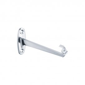 Steun voor wastafelplank, Pellet, voor plank met een breedte van maximaal 120 mm, verchroomd zamak, per paar