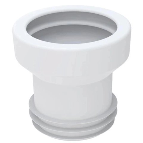 Rechte wc-manchet, Ø 110 mm, centrisch