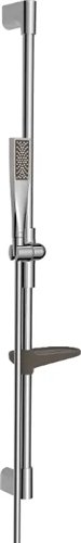 Doucheset met glijstang, HansaAurelia, 1 straalsoort, glijstang 970 mm, met zeepschaal, verchroomd