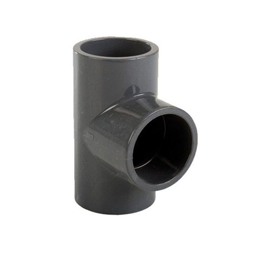 Té PVC pression à coller pour piscine, Aubia, 90°, Ø 50 mm, PN 16