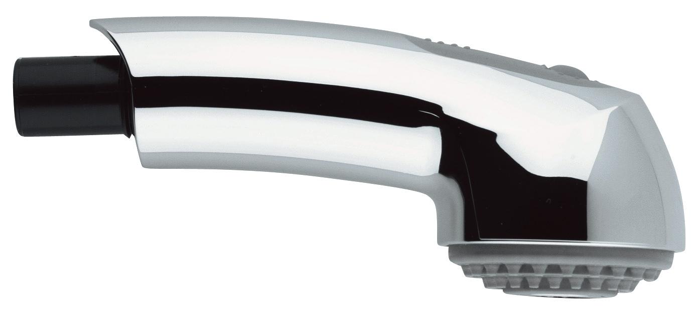 Douchette pour mitigeur cuisine, GROHE Zedra, 2 jets, chromé/gris, réf. 46312IE0