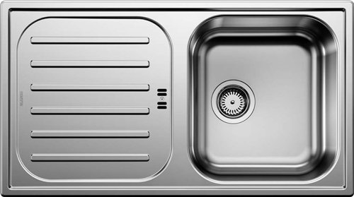 Kit évier à encastrer et mitigeur, Blanco Flex Pro 45 S et Daras, inox et chromé