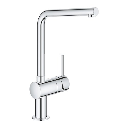 Keukenkraan, GROHE Minta, L-uitloop, verchroomd