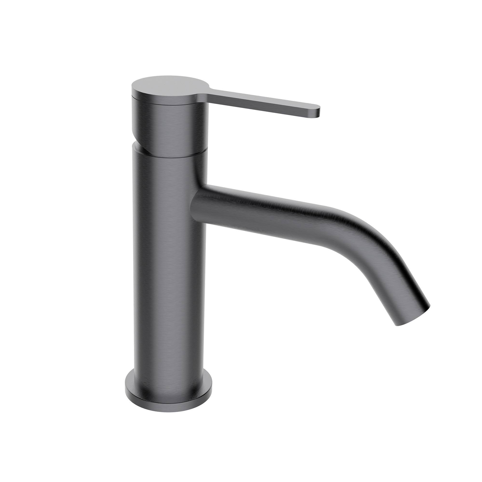 Wastafelkraan, Clever Nexus, zonder afvoerplug, geborsteld gunmetal