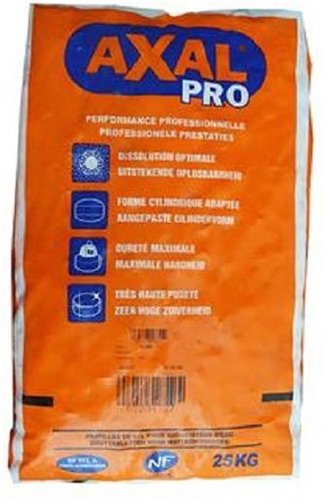 Sel pour adoucisseur d'eau, Esco Axal Pro, pastilles, sac de 25 kg