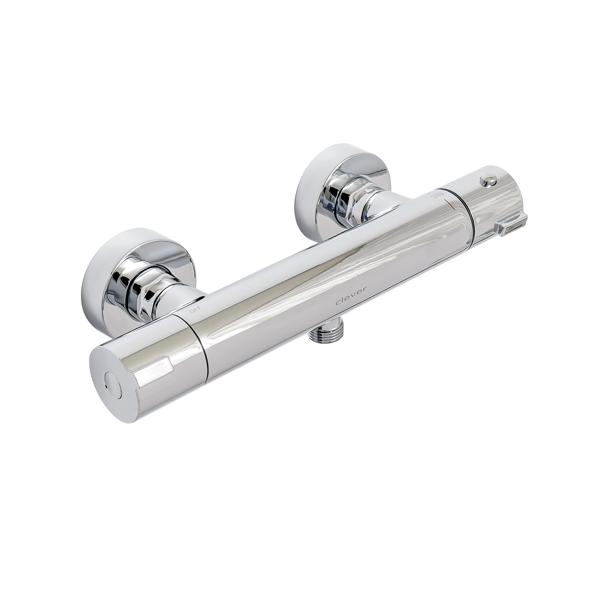 Thermostatische douchekraan, Clever Up! Urban, verchroomd