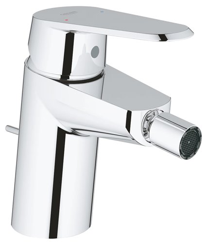 Bidetkraan, GROHE Eurodisc Cosmopolitan maat S, met afvoerplug, verchroomd