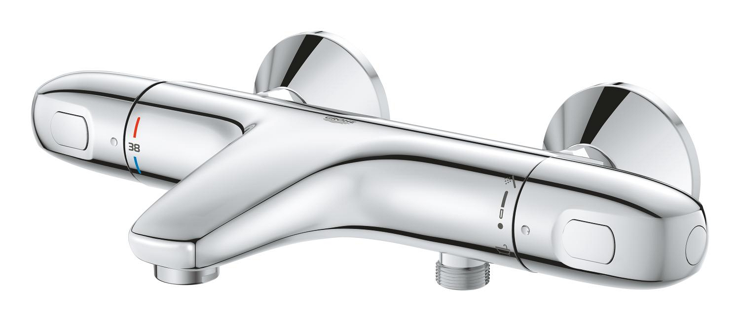 Mitigeur thermostatique bain-douche, GROHE Grohtherm 1000, chromé