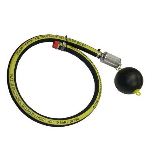 Kit d'aspiration avec clapet anti-retour, Aubia, 1", flexible de 2 m