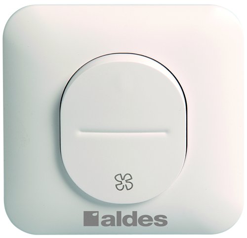 Drukknop voor ventilatiebediening, Aldes EasyHOME en InspirAIR
