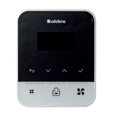 Télécommande filaire pour ventilation, Aldes EasyHOME SensAIR
