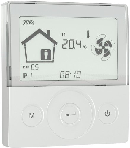 Bedrade wandbediening voor ventilatie, Vasco D150 Compact en Energy Plus