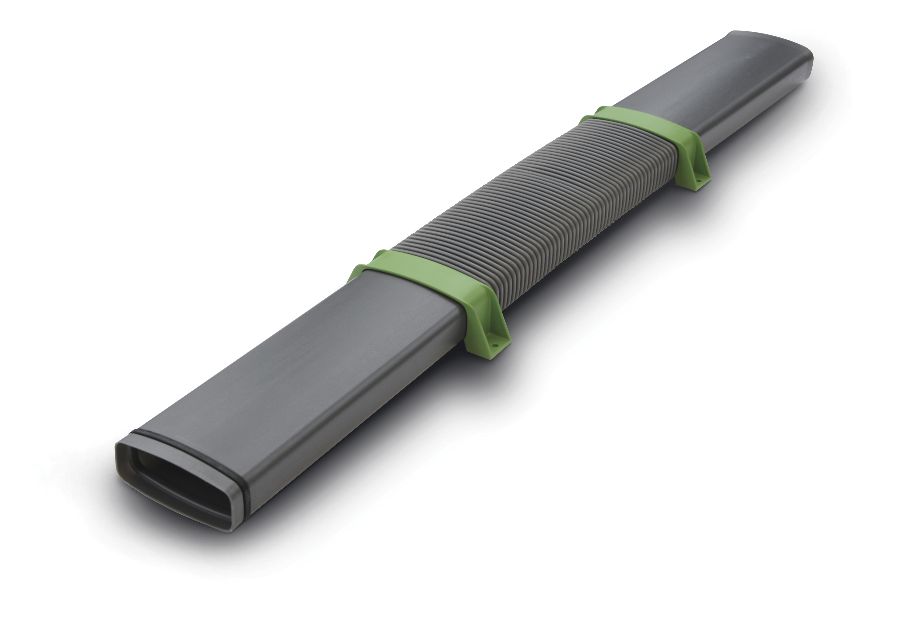 Ovaal ventilatiekanaal, Vasco Easy Flow, 126 x 60 mm, lengte 1150 mm, doos van 24
