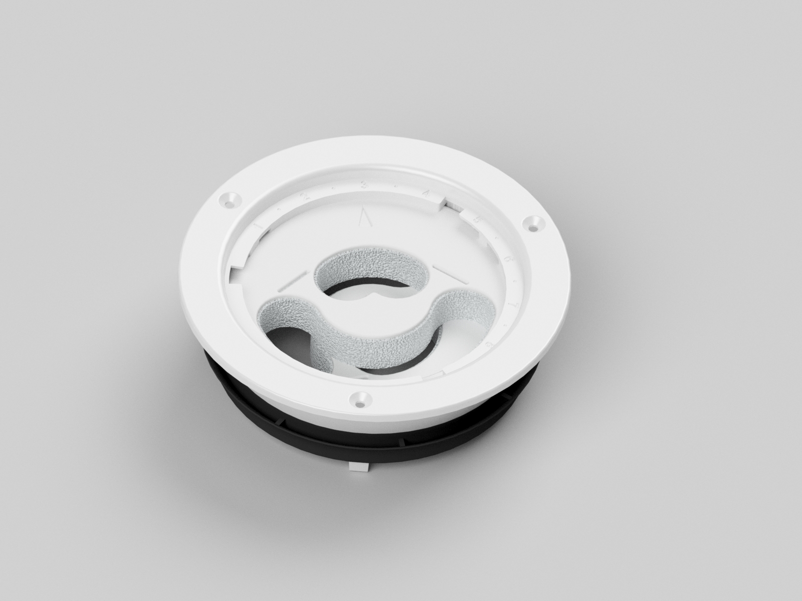 Bouche de réglage de débit, Vasco Smiley 2.0, Ø 125 mm