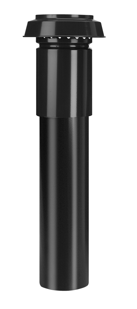 Sortie de toit en aluminium, Vasco, Ø 150 mm, longueur 1000 mm