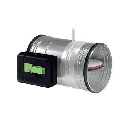 Clapet coupe-feu circulaire, Aldes ISONE 2.1 EIS, Ø 125 mm