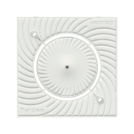 Support de plaque pour grille de ventilation, Aldes ColorLINE, Ø 80 mm, blanc