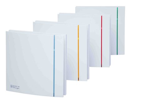 Extracteur d'air pour salle de bain, Soler & Palau SILENT-100 CRZ DESIGN 3C, Ø 100 mm