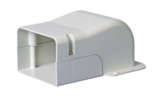 Cache mural avec angle pour goulotte, SpeediDuct, 150 mm, blanc