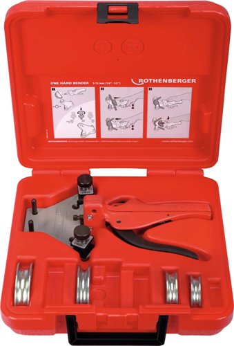 Mini-cintreuse à tube, Rothenberger Tube Bender, 1/4" à 1/2", en coffret
