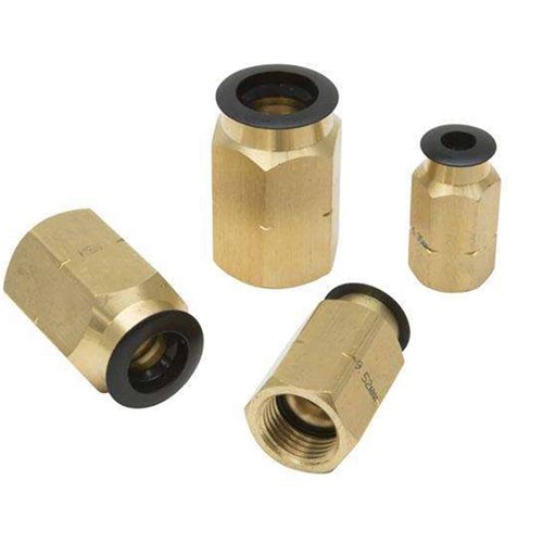 Koppeling voor koeltechniek zonder felsen, Inoac, 3/8", set van 2