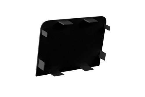 Eindstuk voor leidinggoot, SpeediDuct, 70 mm, zwart