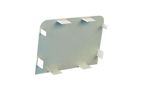 Eindstuk voor leidinggoot, SpeediDuct, 105 mm, wit