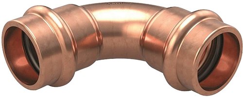 Coude 90° cuivre frigorifique à sertir, Conex Bänninger MaxiPro, 1/2"
