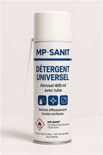 Nettoyant universel pour climatiseur, Alixo, 400 ml, aérosol avec tube