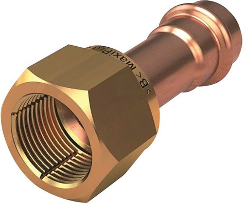 Raccord flare SAE frigorifique à sertir, Conex Bänninger MaxiPro, 1/2"