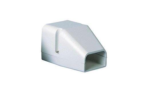 Pièce de finition pour goulotte, SpeediDuct, 70 mm, blanc