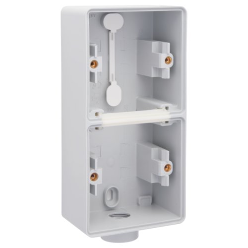 Boîte en saillie double étanche, Niko Hydro, verticale, une entrée M20 simple