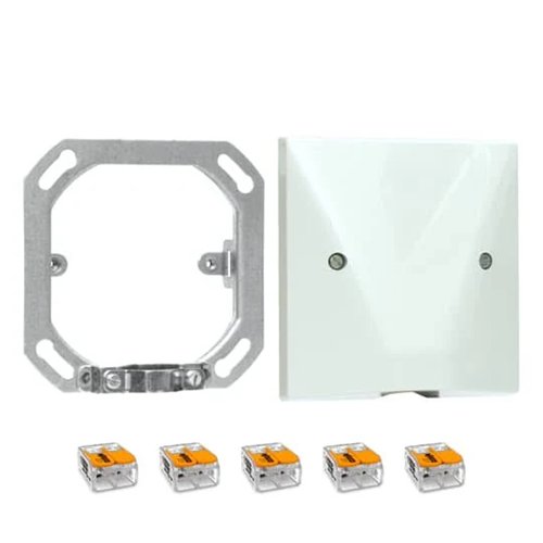 Boîte de raccordement encastrée, ABB, 6 mm², avec 5 bornes Wago 221