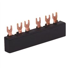 Peigne d'alimentation à fourches 3P, 12 modules, 10 mm²
