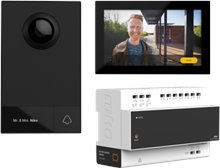 Kit vidéophone 2 fils, Niko, écran 7", caméra HD 2 MP, montage en saillie