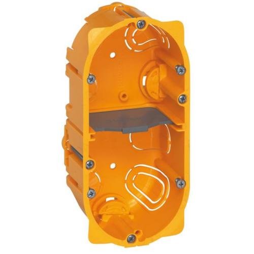 Inbouwdoos voor holle wand, Legrand Batibox, 2-voudig, diepte 50 mm