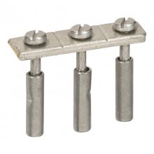 Verbindingsstaaf voor railklemmen, Legrand Viking 3, 12 klemmen, spoed 10 mm