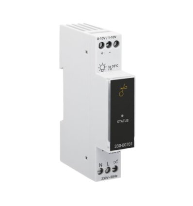 Universele modulaire dimmer, Niko, 5 tot 350 W, bediening met drukknop