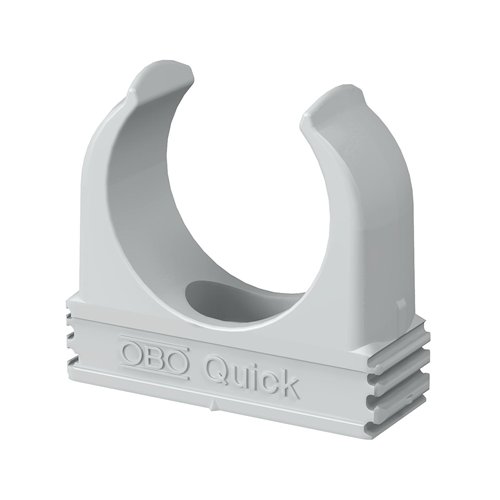 Collier pour tube électrique, OBO Bettermann Quick, M25, boîte de 100