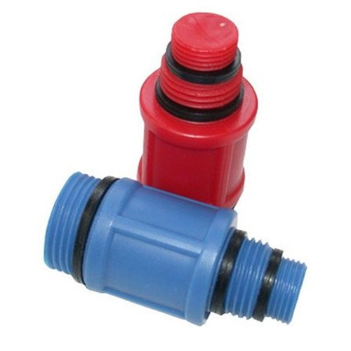 Universele afsluitstop, Bonfix, 3/8" / 1/2" / 3/4", blauw