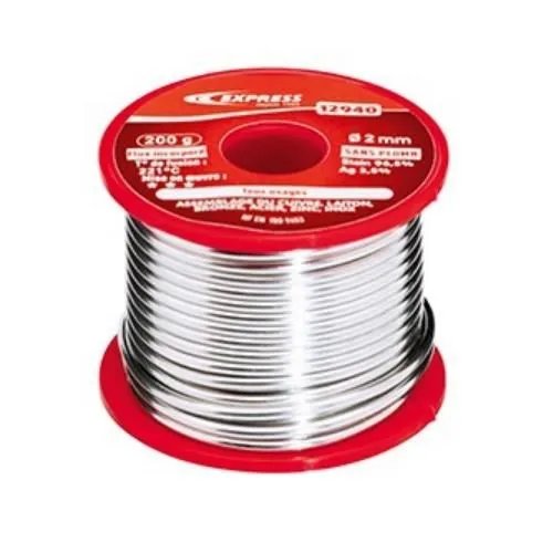 Fil de soudure étain, Ø 3 mm, bobine de 250 g