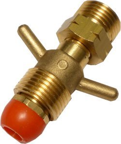 Raccord intermédiaire pour bouteille de gaz, Soper, POL à ailettes x mâle TS 21,7G