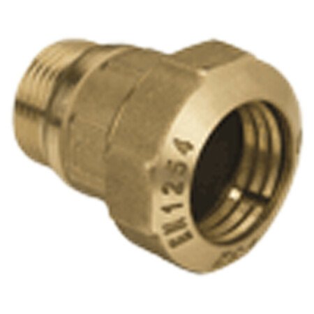 Raccord mâle à compression pour tube PE, Effebi Profit, Ø 25 mm x mâle 3/4"