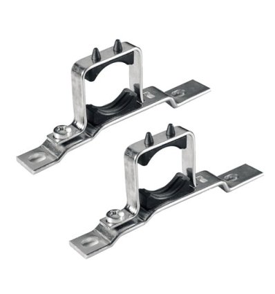 Enkele beugel voor collector, Begetube, 1", collector van messing