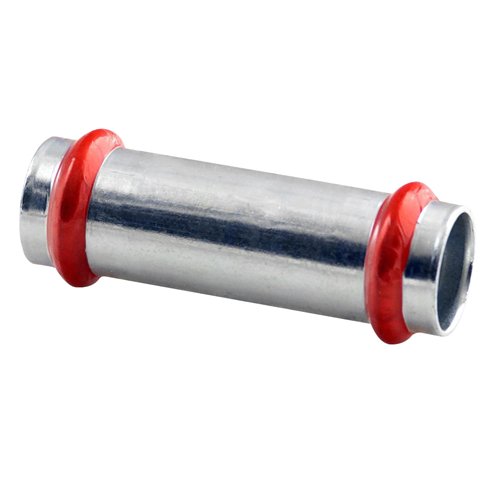 Schuifmof pers van elektrolytisch verzinkt staal, Effebi Carbon Steel, Ø 18 mm