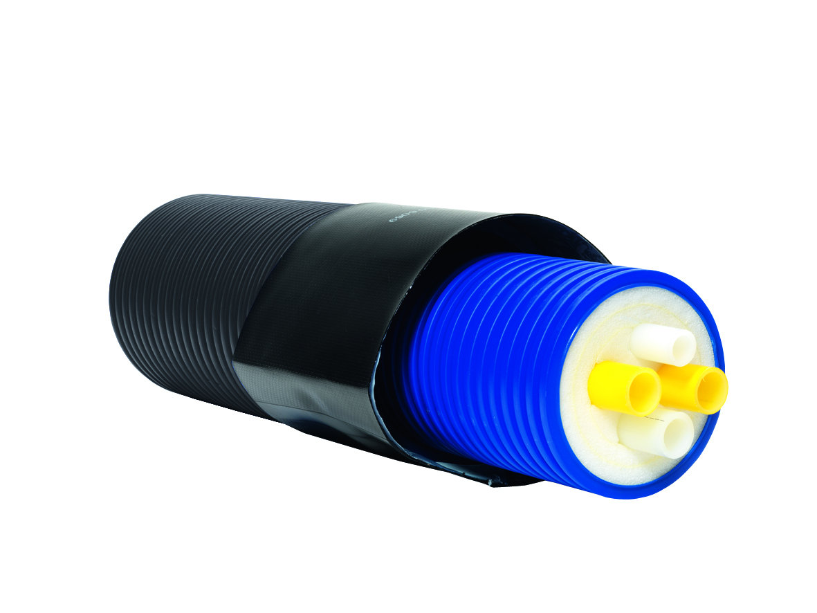Muurdoorvoer voor voorgeïsoleerde buis, Watts Microflex MMDV, mantel Ø 75 tot 90 mm