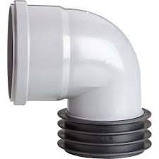 Manchon à emboîter coudé PP d'évacuation, Airfit, Ø 110 x 110 mm