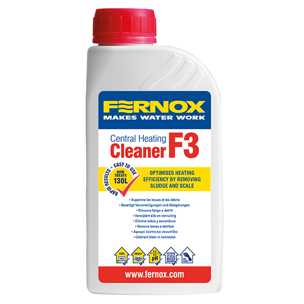 Nettoyant pour circuit de chauffage, Fernox F3 Cleaner, 500 ml