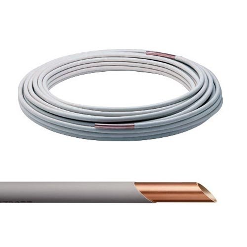 Tube cuivre recuit gainé, WICU, Ø 15 mm, couronne de 25 m